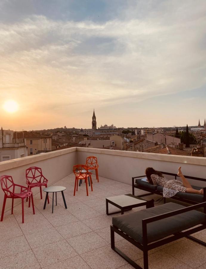 Hostel Flamingo Nimes Gare Centre Ngoại thất bức ảnh